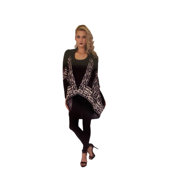 Maxsport Upside Down Reversible Sweater * msrp $228  Style Redefined wom800 - Picture 7 of 9